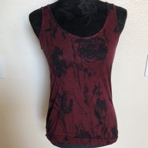 Full Tilt Lace Back Tank Top EUC